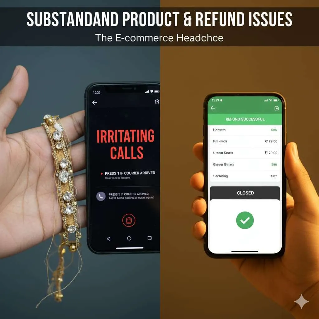 Substandard Product & Refund Issues in E-Commerce