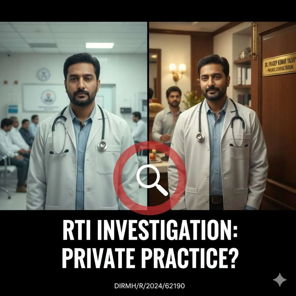 Private Practice by Govt. Doctors Under Scrutiny
