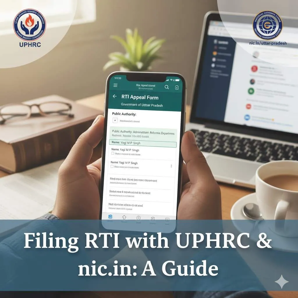 Filing RTI with UPHRC & nic.in U.P.: A Guide