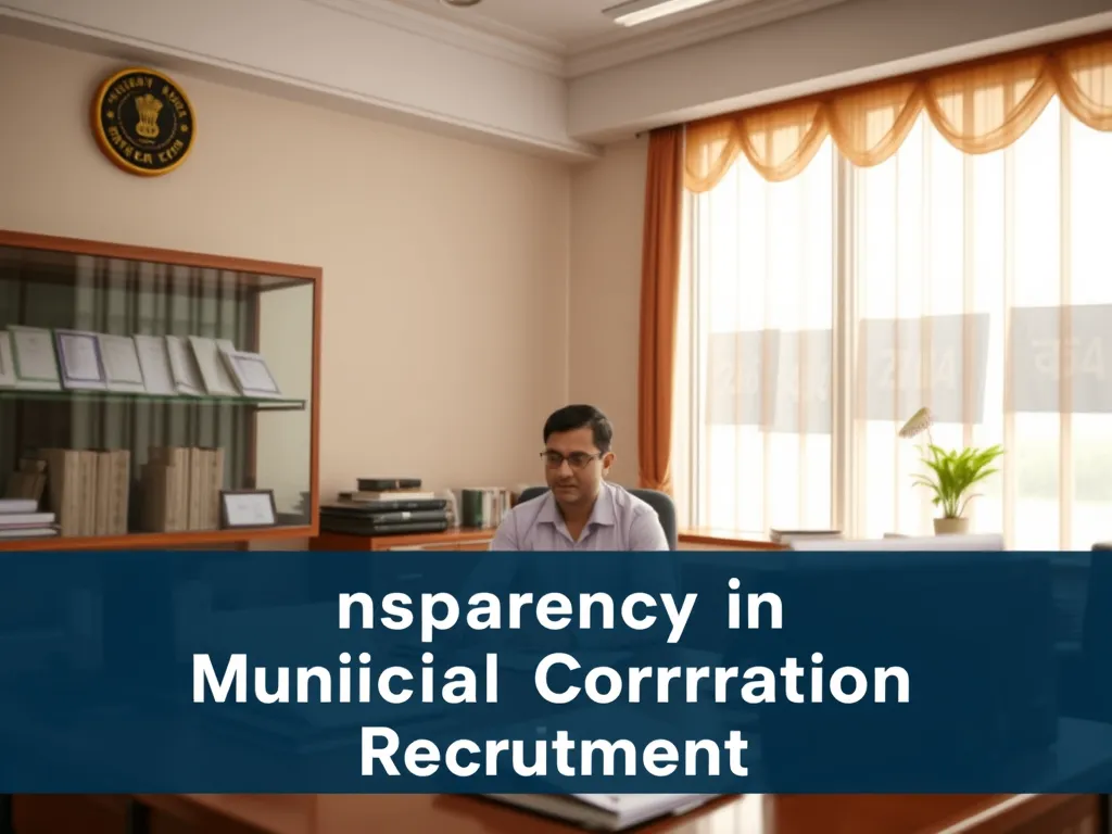 Transparency in Prayagraj Municipal Corporation Recruitment