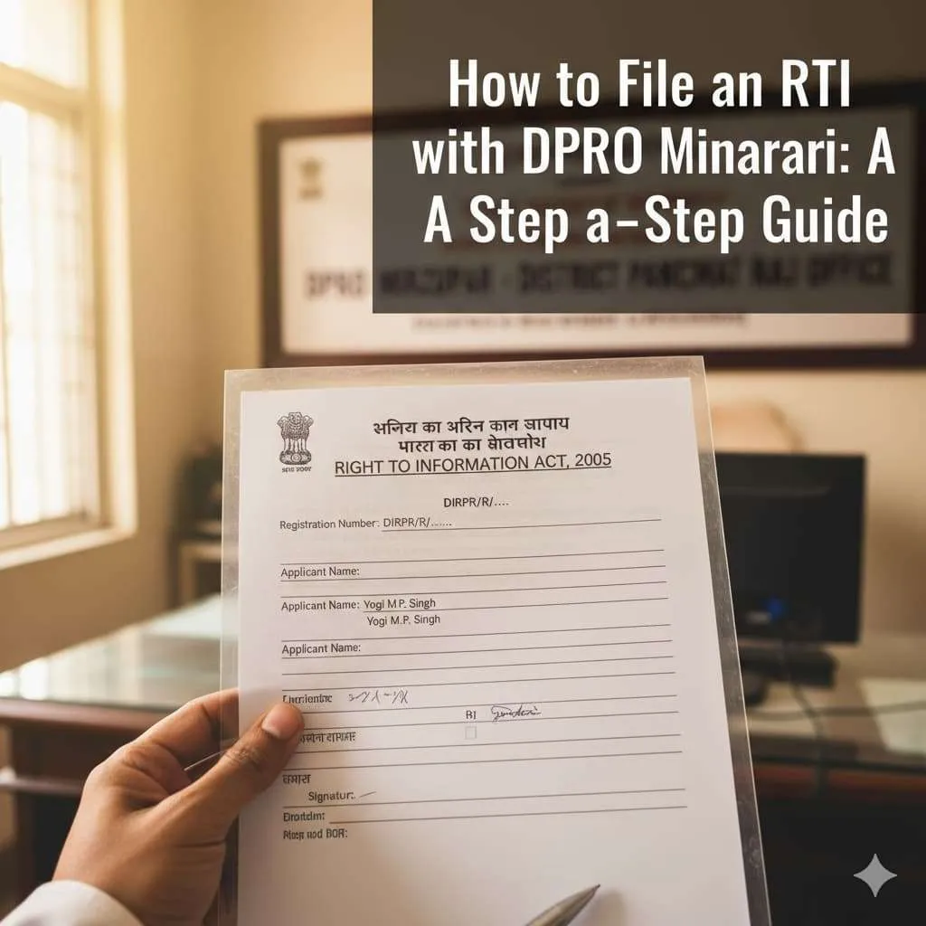 How to File an RTI with DPRO Mirzapur: A Step-by-Step Guide
