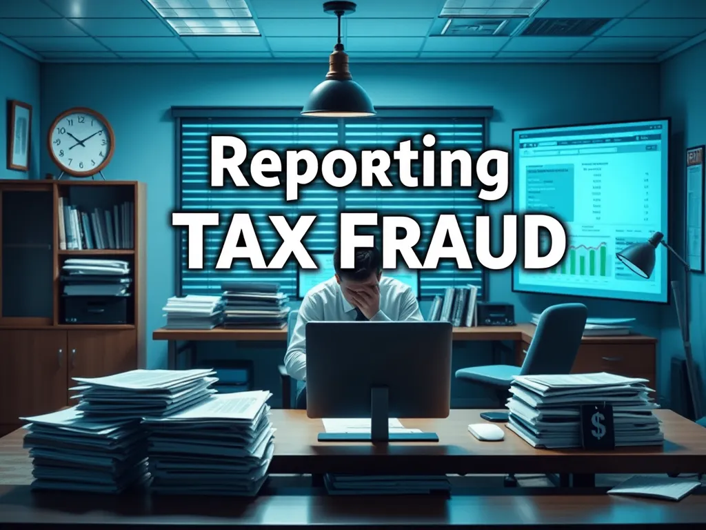 Reporting Tax Fraud: A Case Study