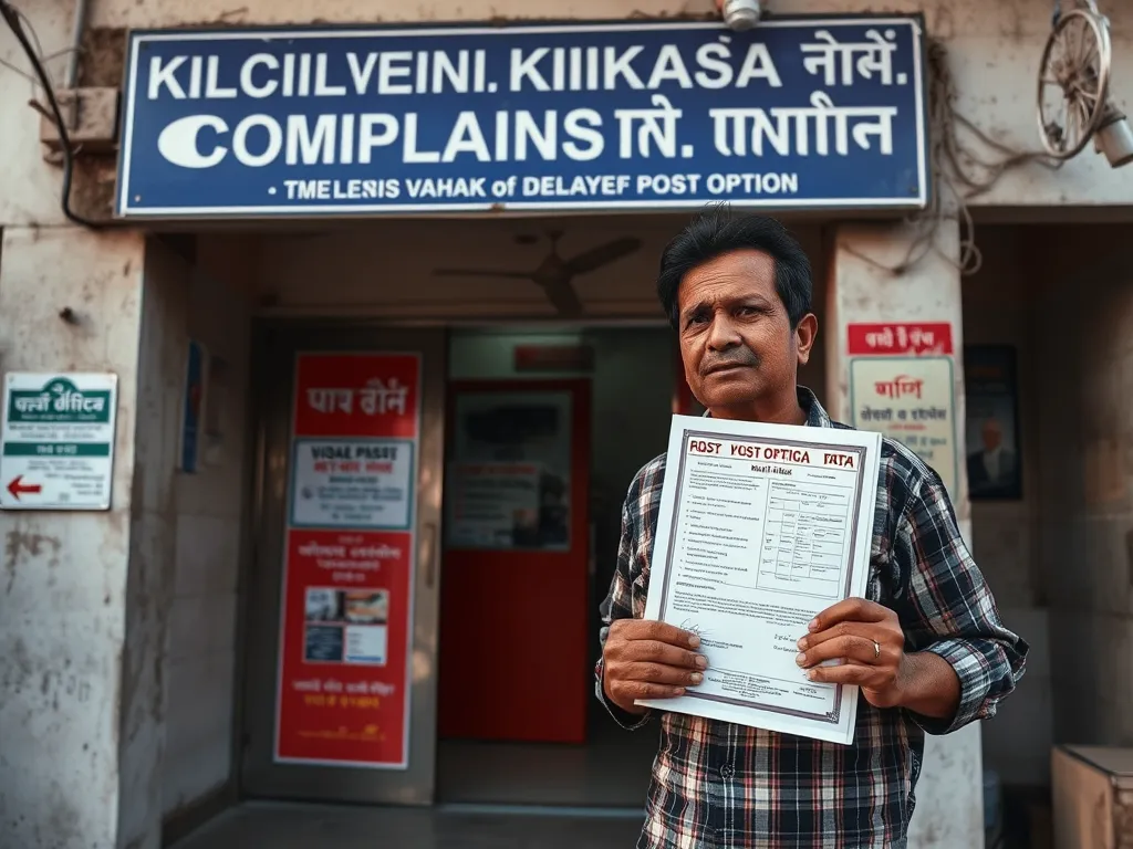 Resolving Kisan Vikas Patra Complaints in India