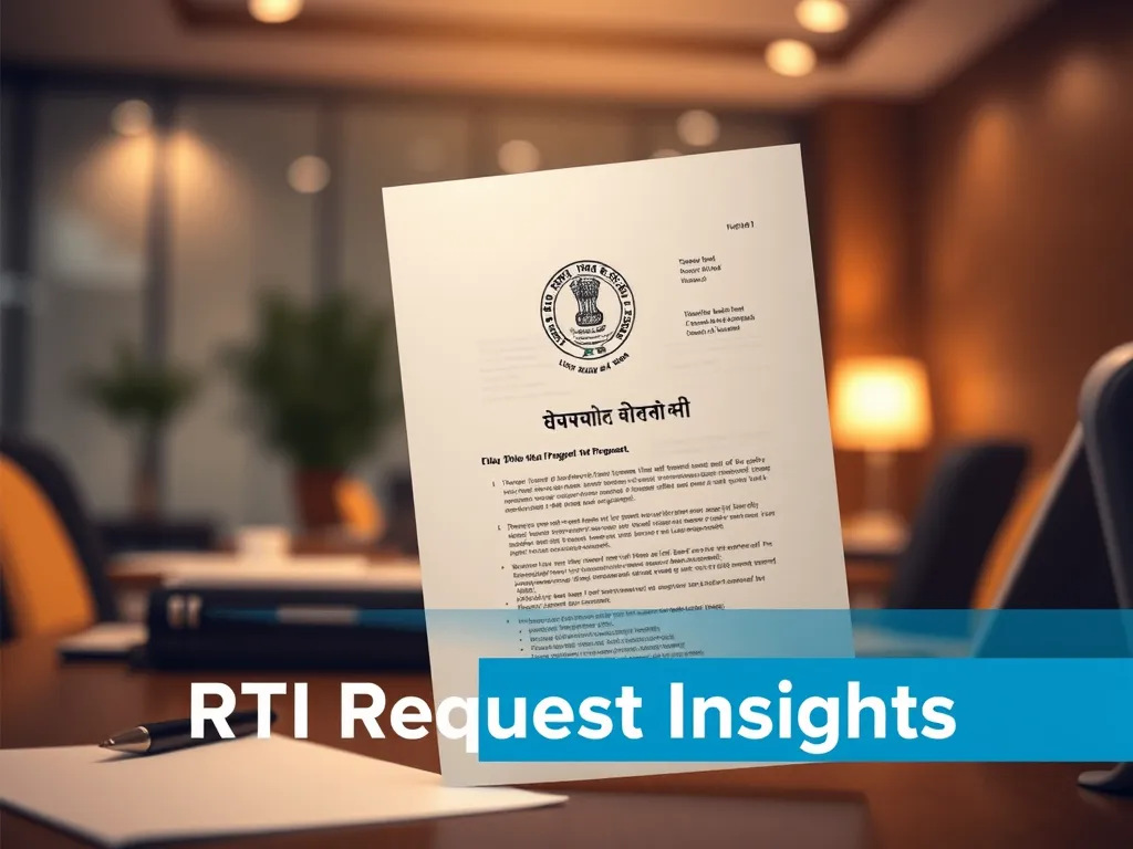 Executive Engineer Jalnigam: RTI Request Insights