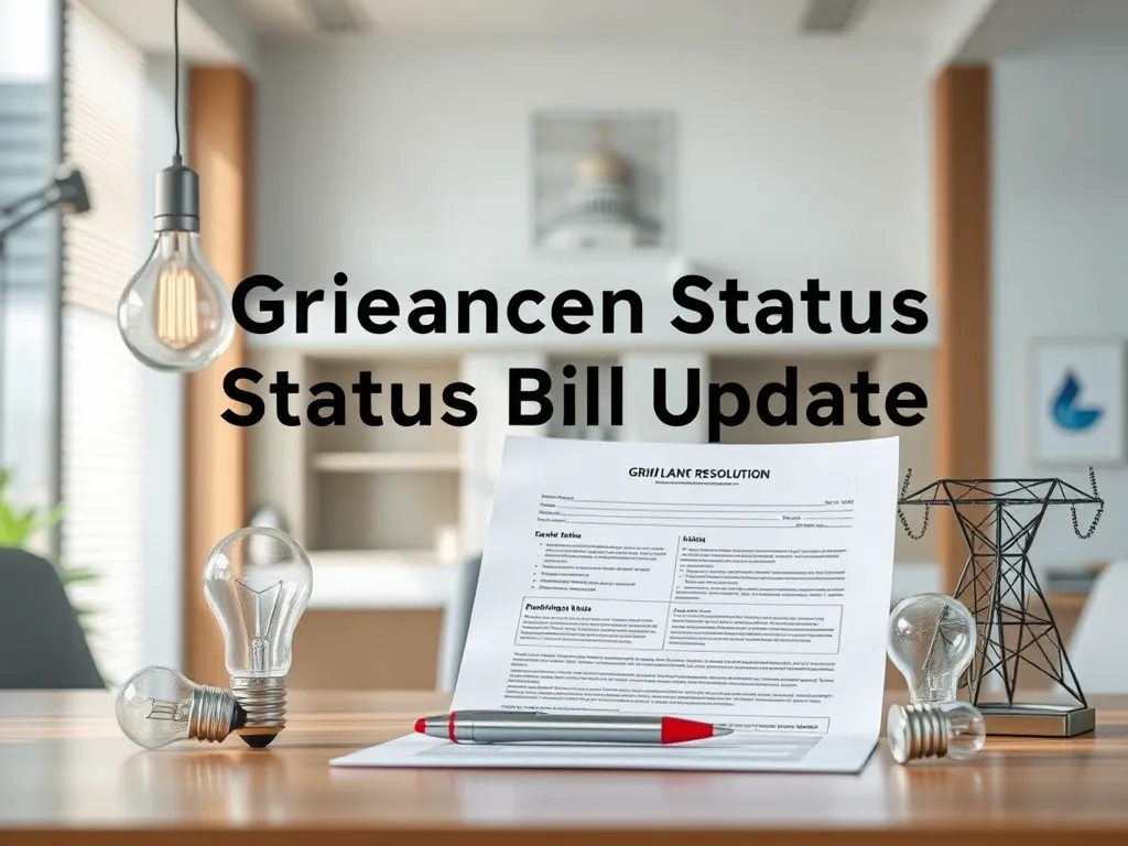 Grievance Status Update for Electricity Bill Issues