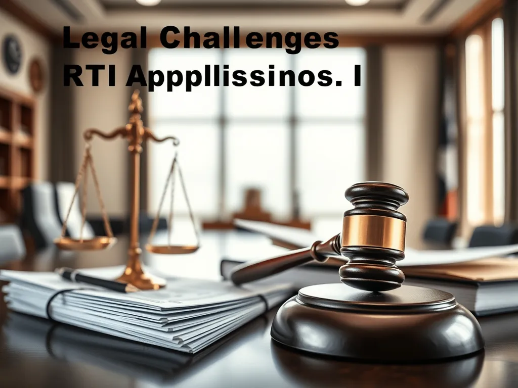 Legal Challenges in RTI Applications in India