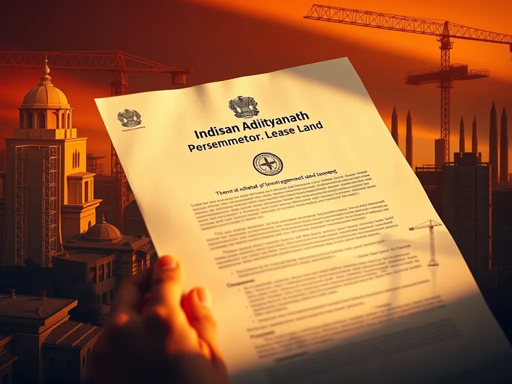 Yogi Adityanath Government’s Land Lease Controversy