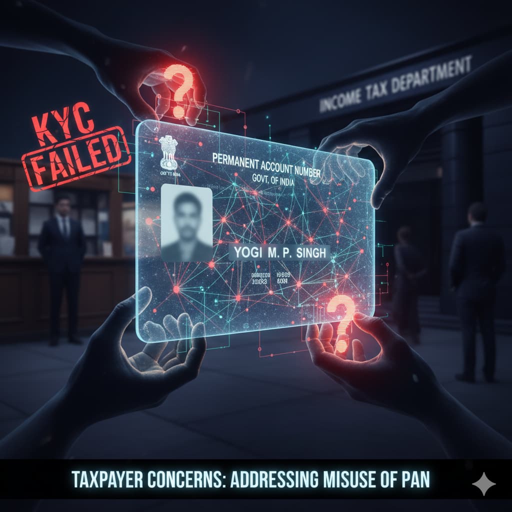 Taxpayer Concerns: Addressing Misuse of PAN