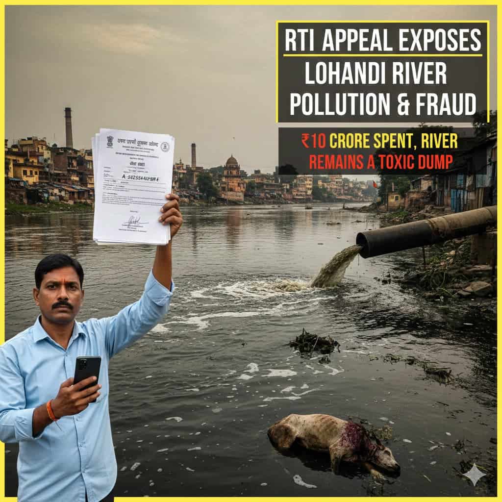RTI Appeal on Lohandi River Pollution
