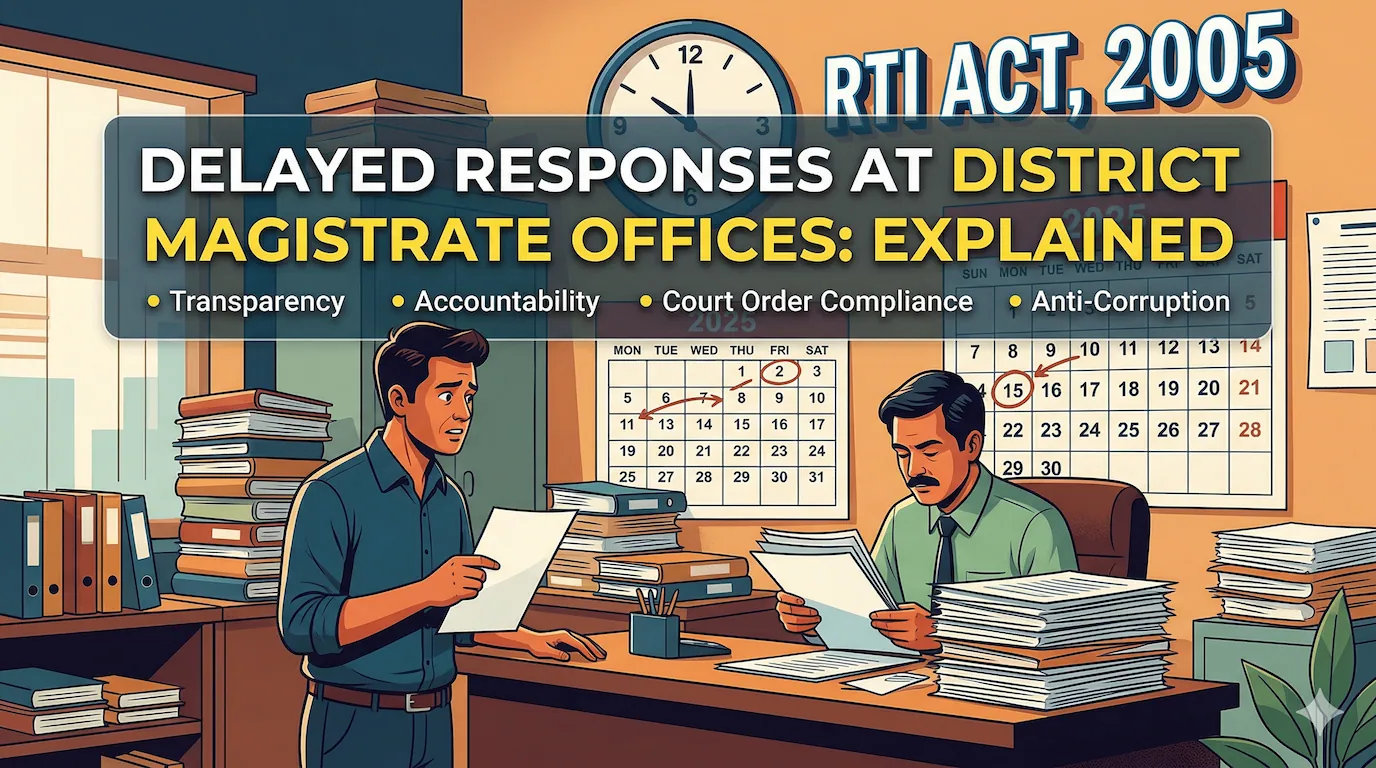 Delayed Responses at District Magistrate: Explained