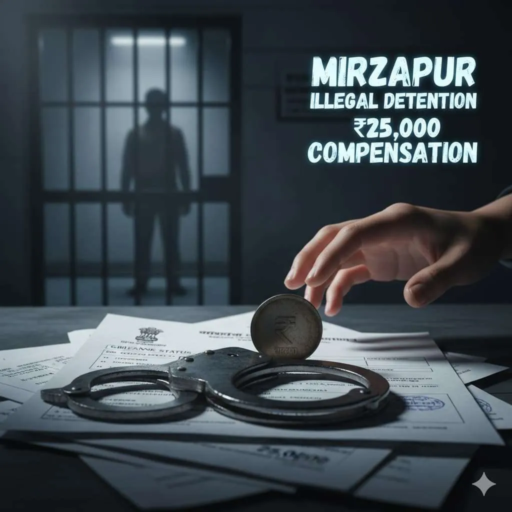 Compensation Request for Illegal Detention in Mirzapur