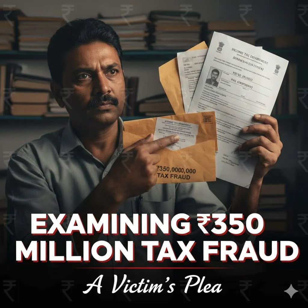 Examining ₹350 Million Tax Fraud: A Victim’s Plea