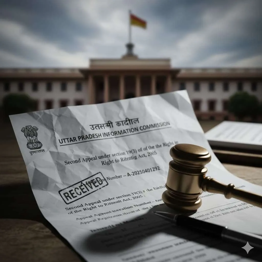 Second Appeal to Uttar Pradesh Information Commission