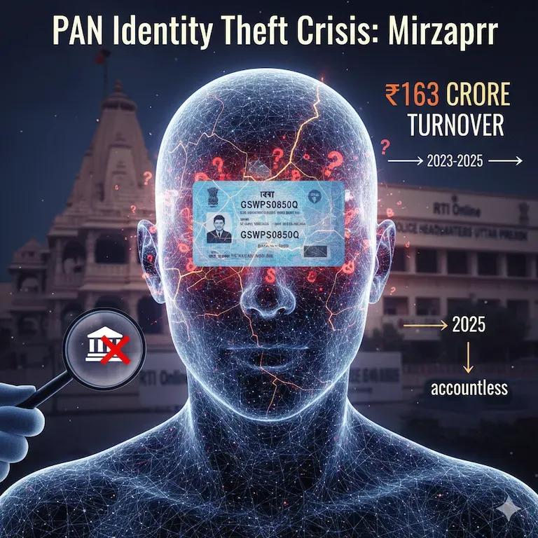 RTI Inquiry on PAN Misuse in Mirzapur