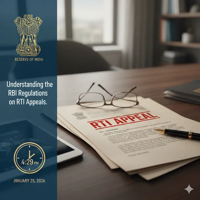 Understanding the RBI Regulations on RTI Appeals