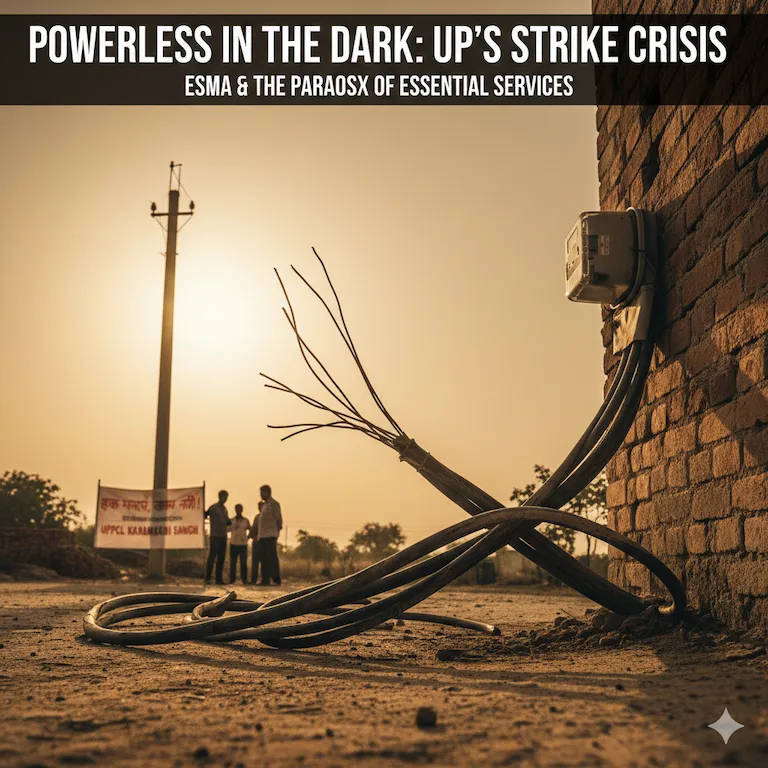 Essential Services Maintenance Act and Power Strikes in UP