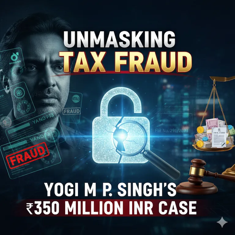 Unmasking Tax Fraud: Yogi M P Singh’s 350 Million INR Case