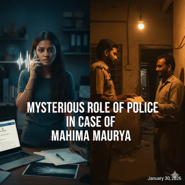 Mysterious role of police in case of Mahima Maurya