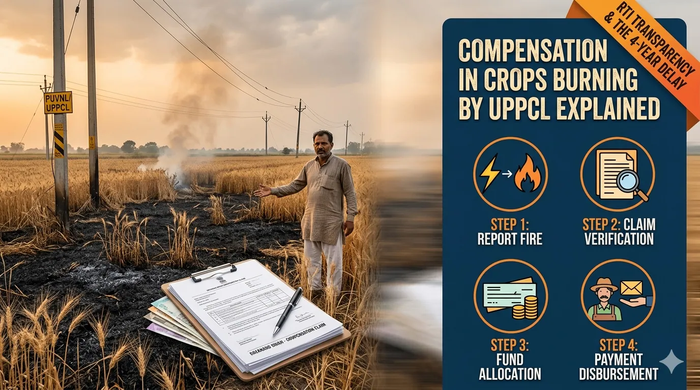 Compensation in Crops Burning by UPPCL Explained