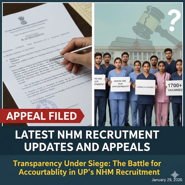 Latest NHM Recruitment Updates and Appeals