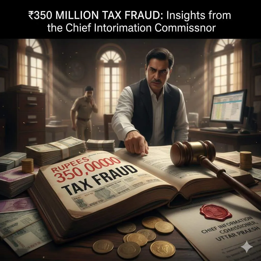 Tax Fraud Investigation: ₹350 Million Case