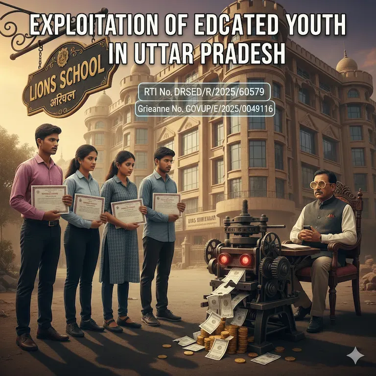 Exploitation of Educated Youth in Uttar Pradesh