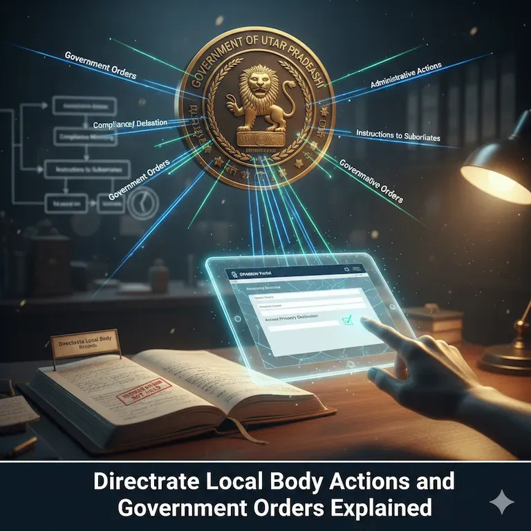 Directorate Local Body Actions and Government Orders Explained