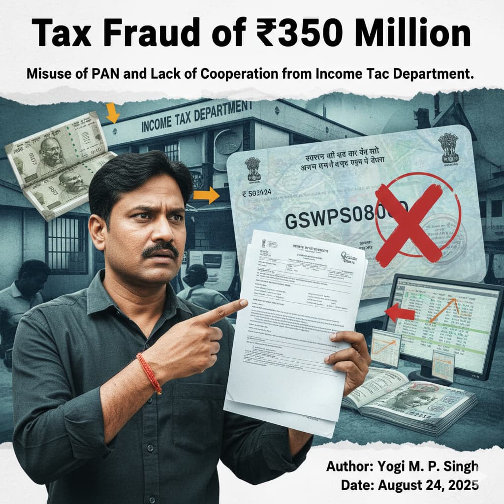 Tax Fraud Investigation: 350 Million Rupees at Stake