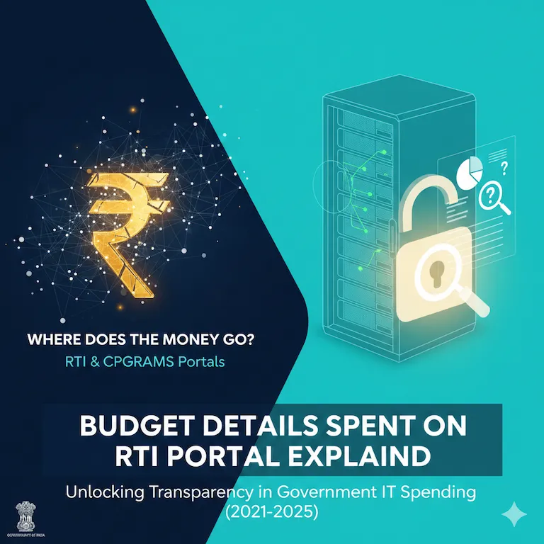 Budget Details Spent on RTI Portal Explained