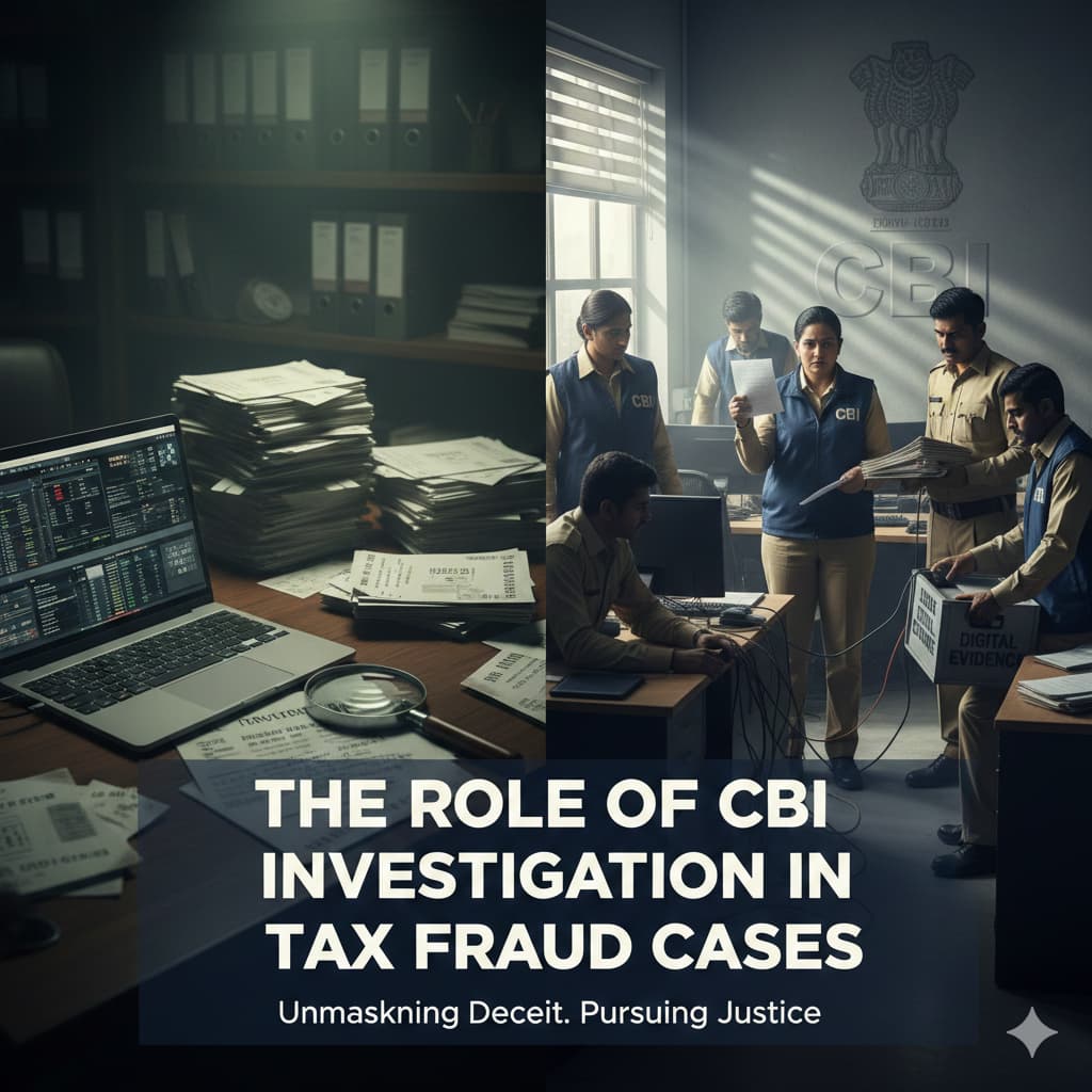 Role of CBI Investigation in Tax Fraud Cases