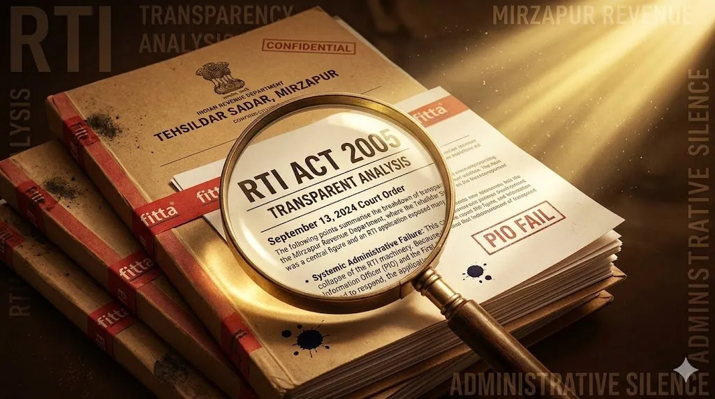 Tehsildar Sadar & RTI Application: A Transparent Analysis