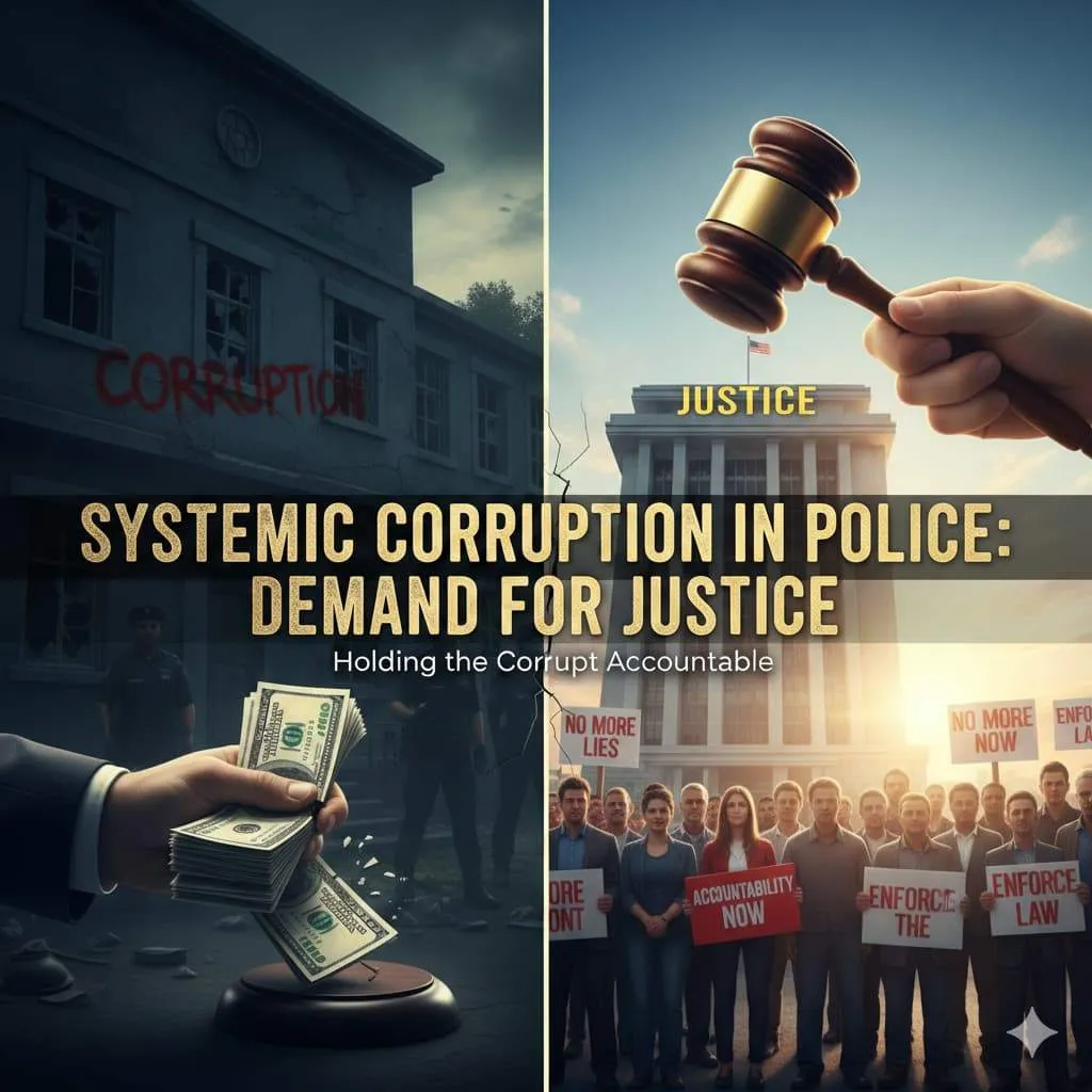 Systemic Corruption in Police: Demand for Justice
