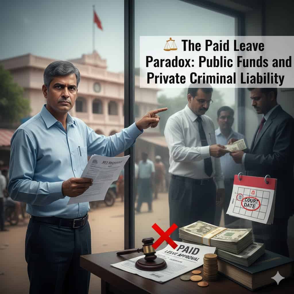 Indradev Yadav on Leave Policies for Offenders