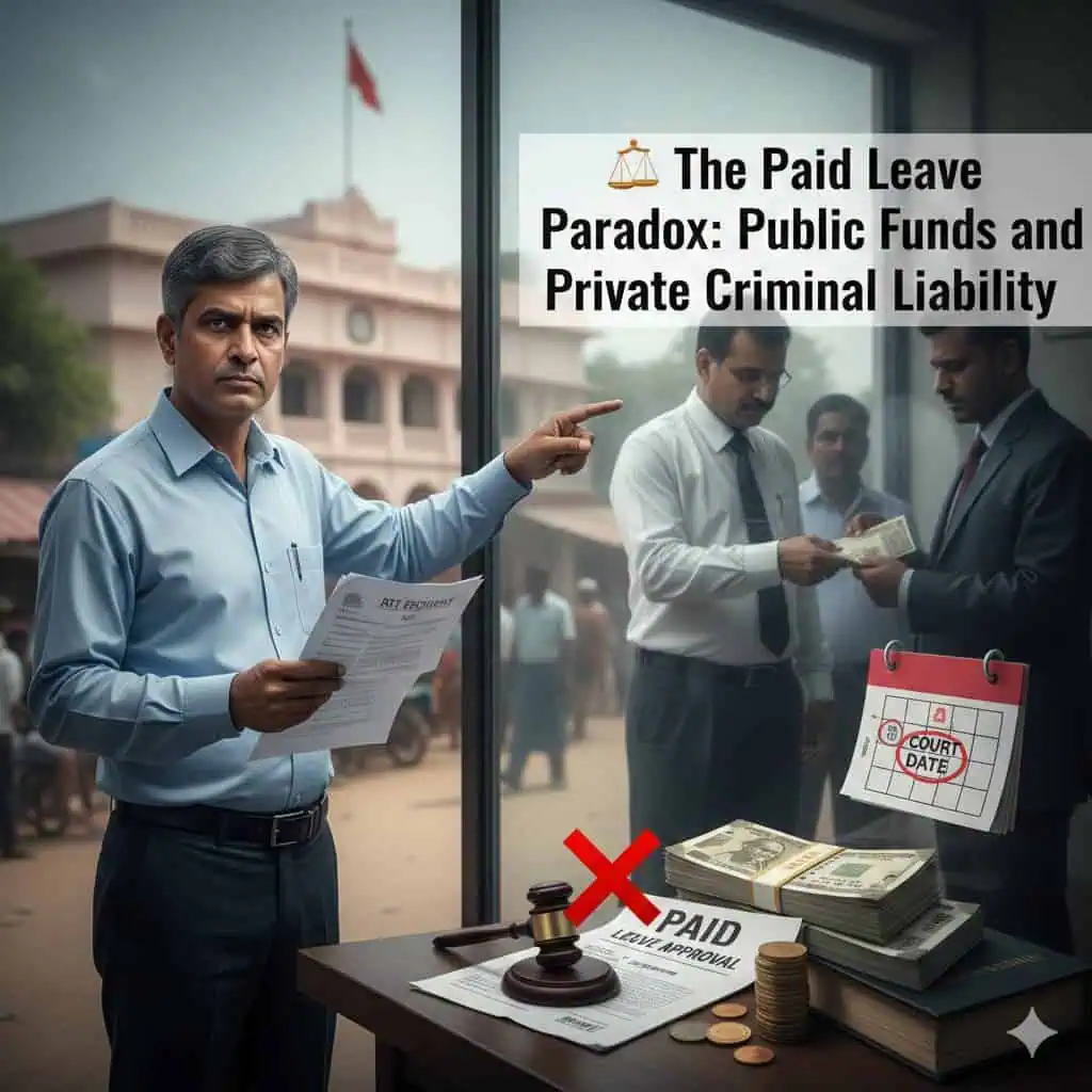 Indradev Yadav on Leave Policies for Offenders