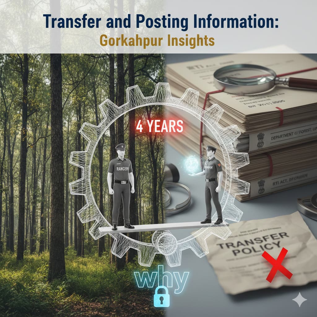 Transfer and Posting Information Gorakhpur Insights