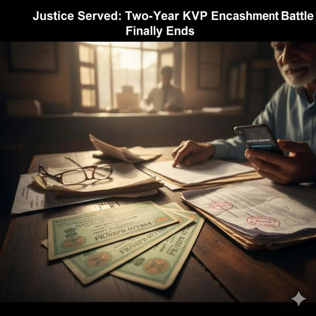 KVP Encashment Battle: A Case Study in Persistence