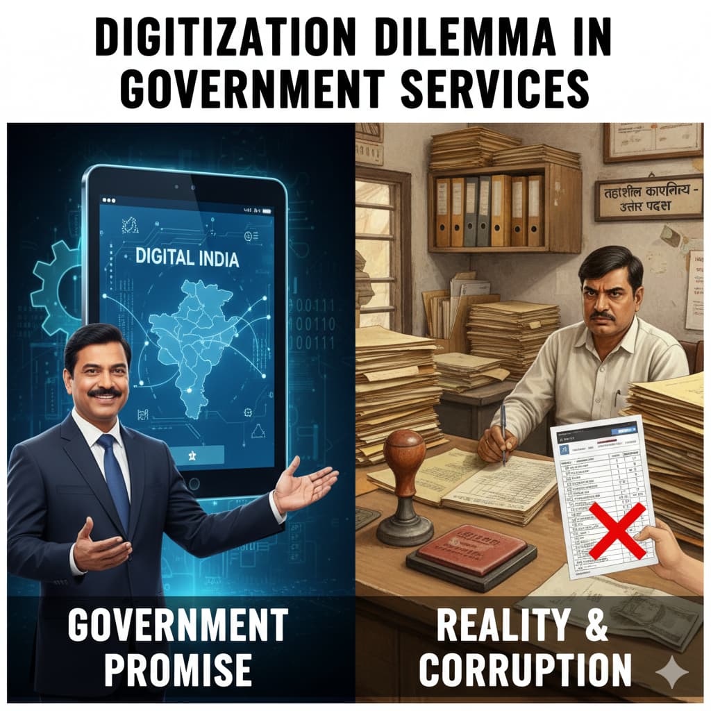 Digitization Dilemma in Government Services