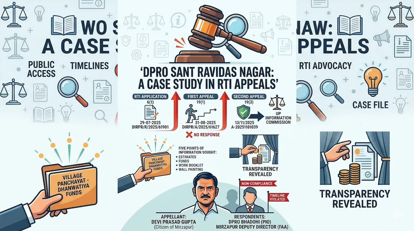 DPRO Sant Ravidas Nagar: A Case Study in RTI Appeals