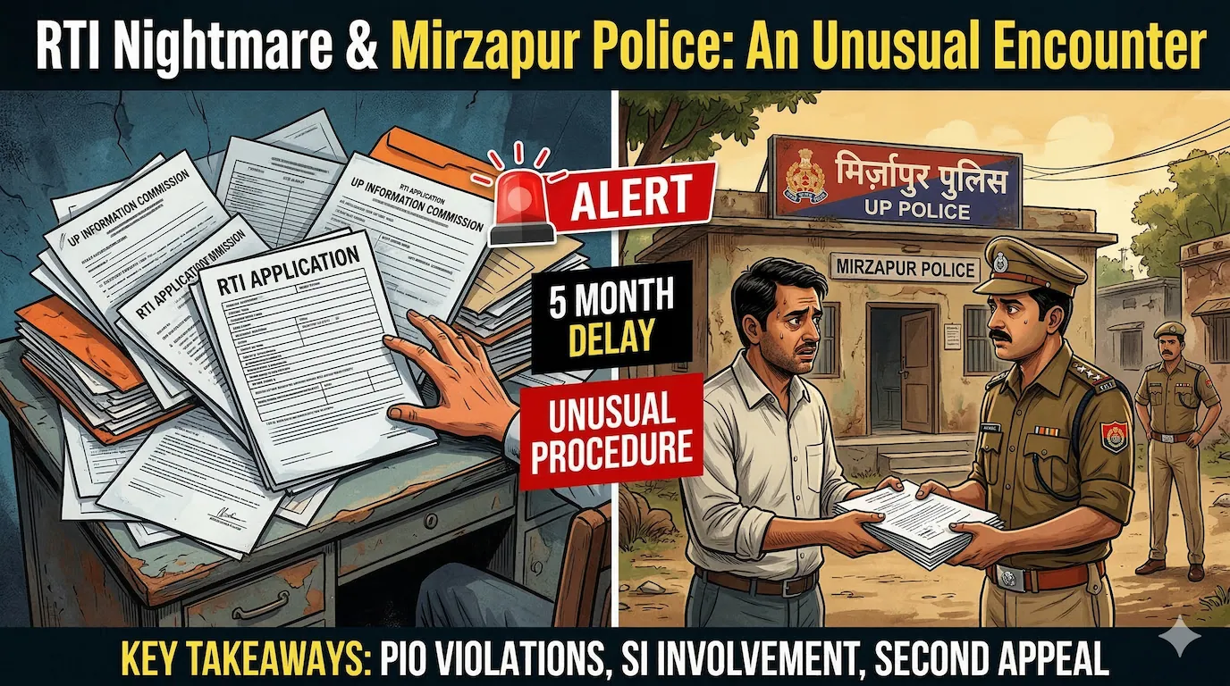 RTI Nightmare & Mirzapur Police: An Unusual Encounter