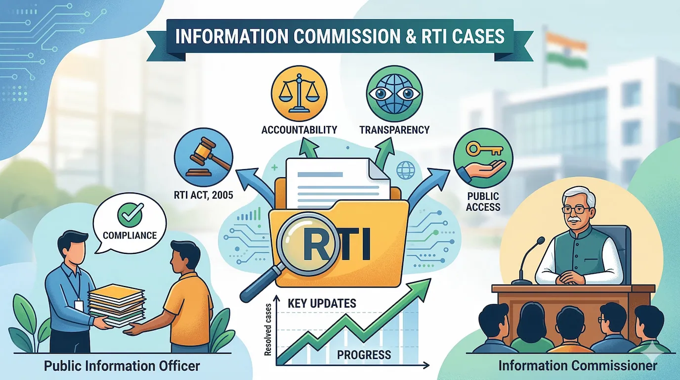Information Commission & RTI Cases: Key Updates