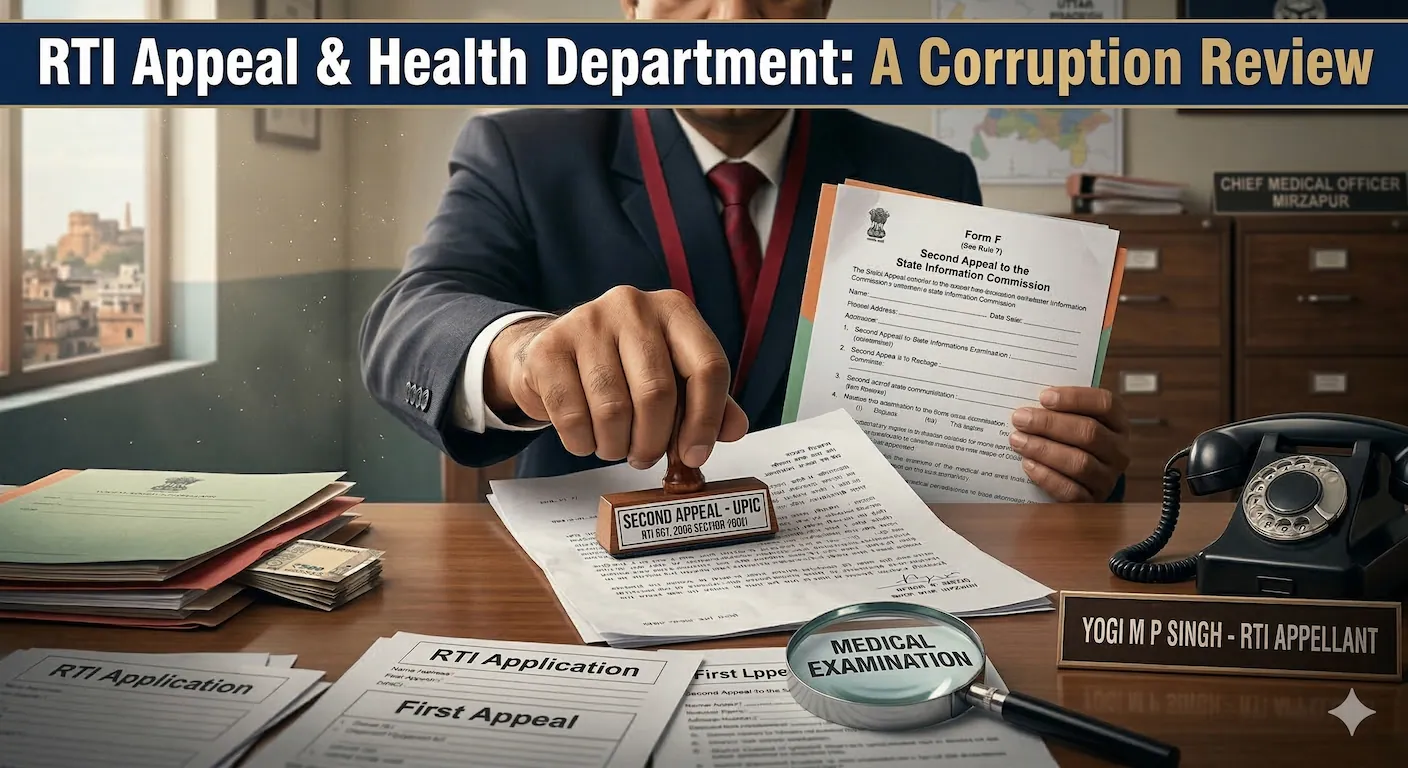 RTI Appeal & Health Department: A Corruption Review