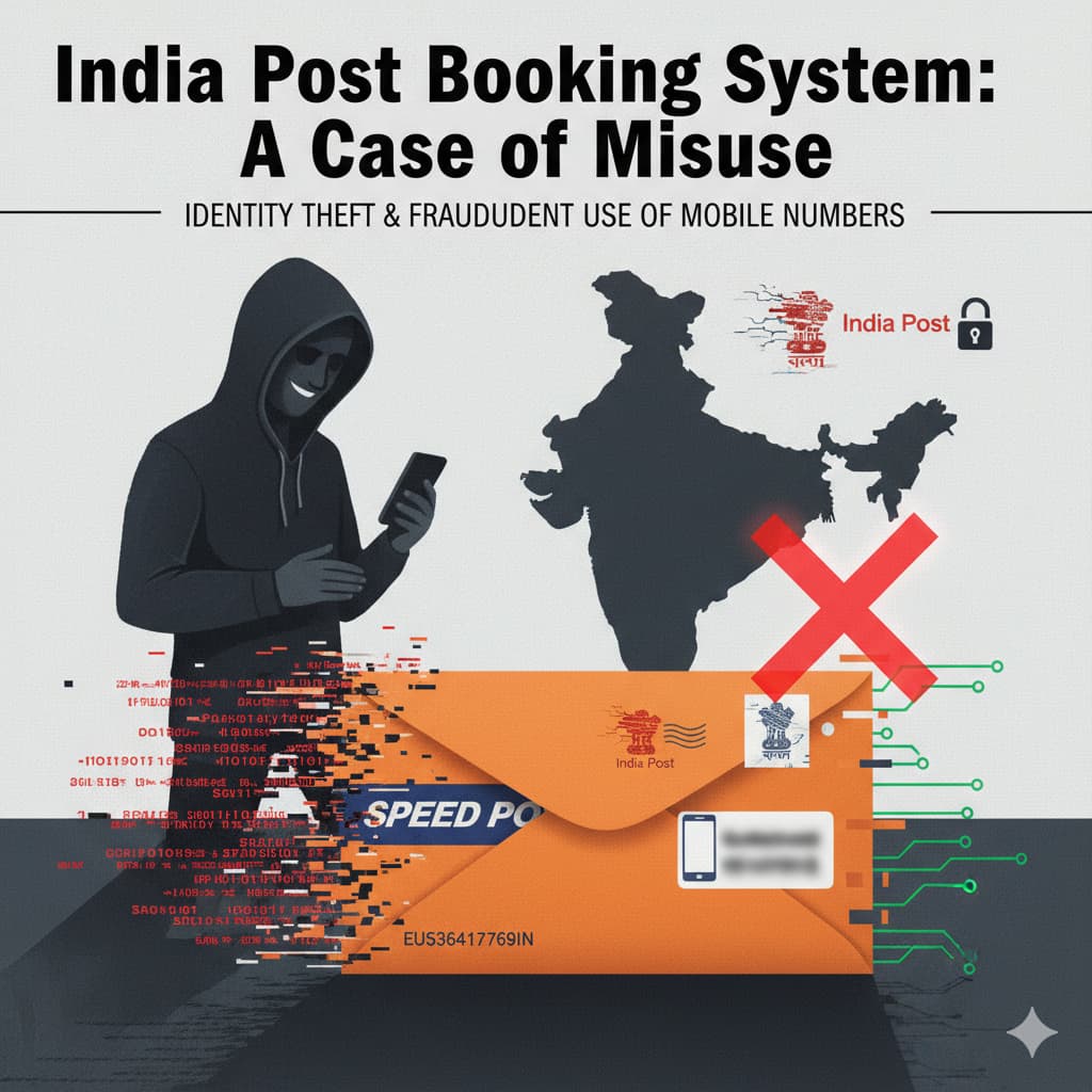 India Post Booking System: A Case of Misuse
