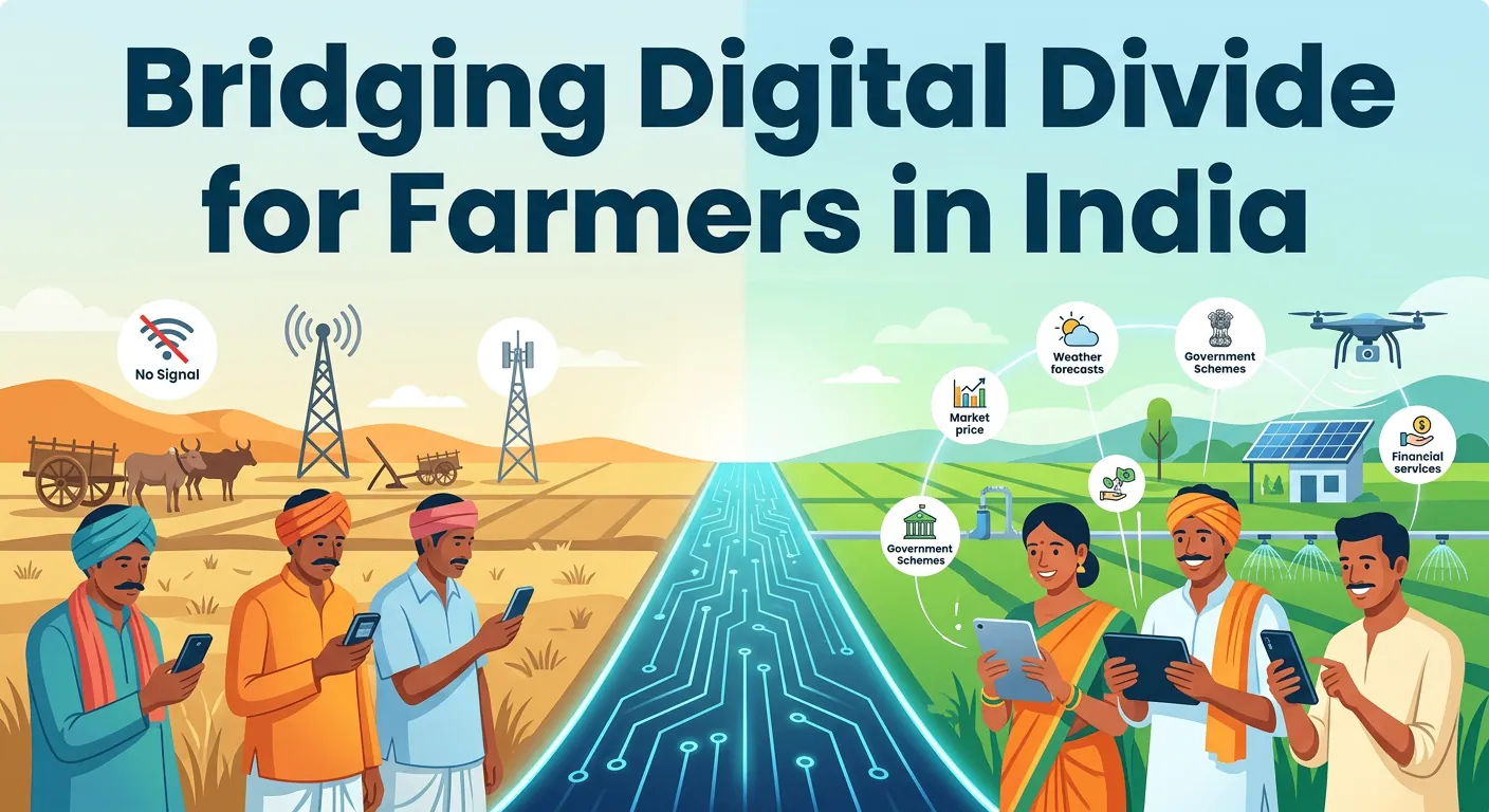 Bridging Digital Divide for Farmers in India
