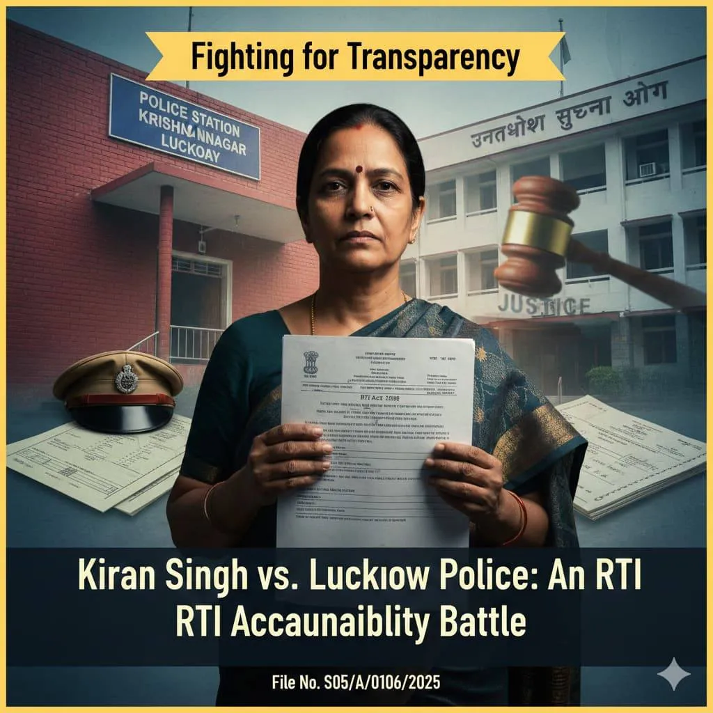 Kiran Singh vs. Lucknow Police: An RTI Accountability Battle