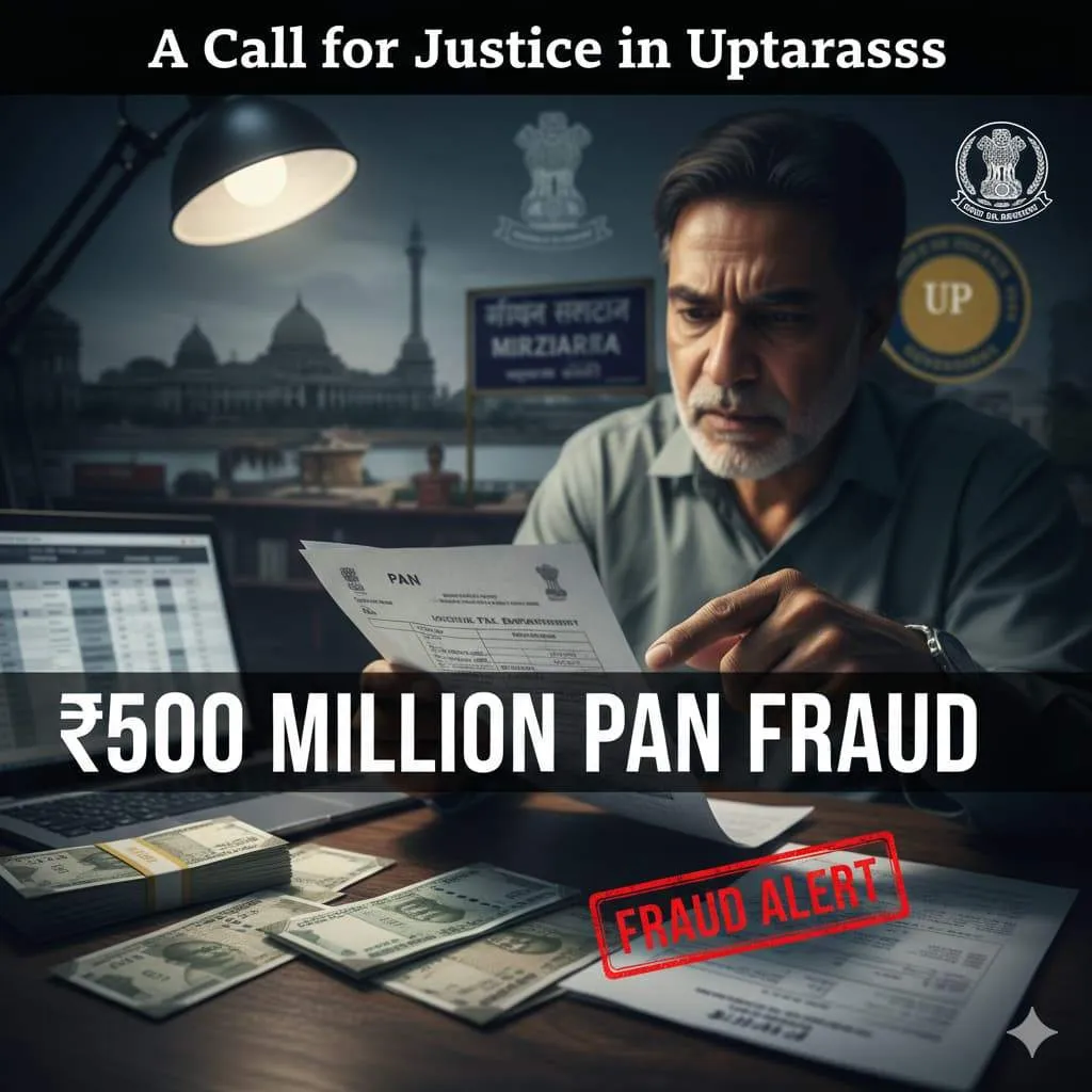 ₹500 Million PAN Fraud: A Call for Justice in Uttar Pradesh