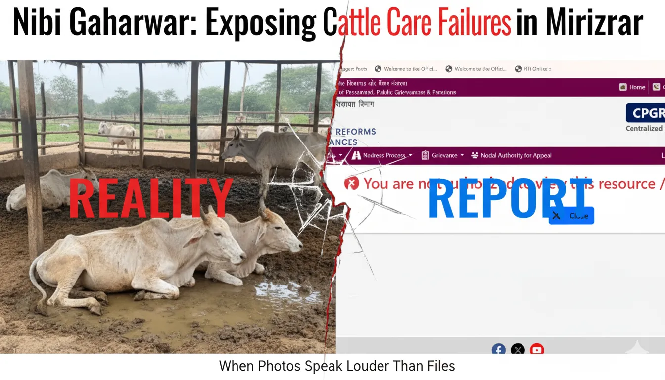 Nibi Gaharwar Gau-Shala Tragedy Exposed