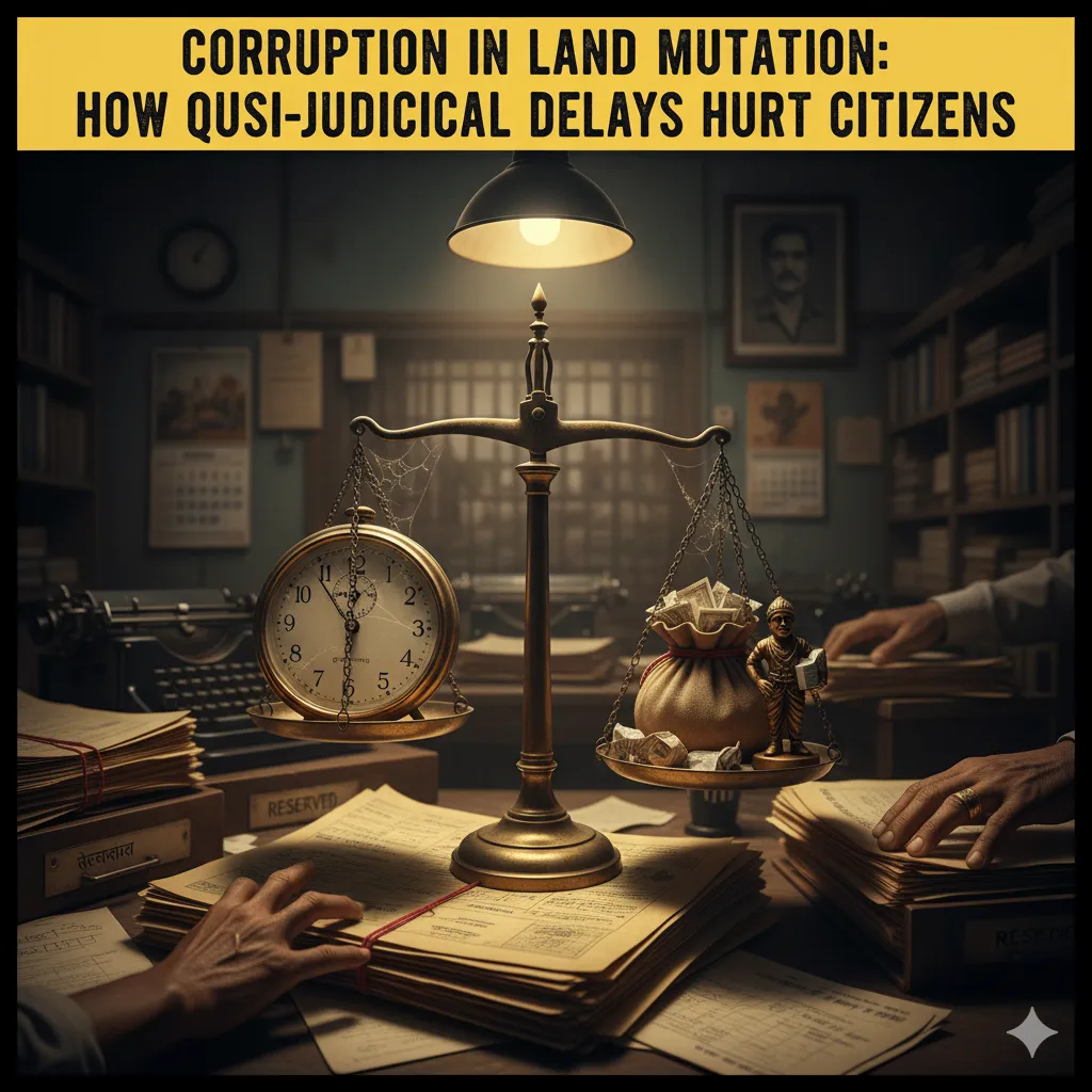 Corruption in Land Mutation: How Quasi-Judicial Delays Hurt Citizens