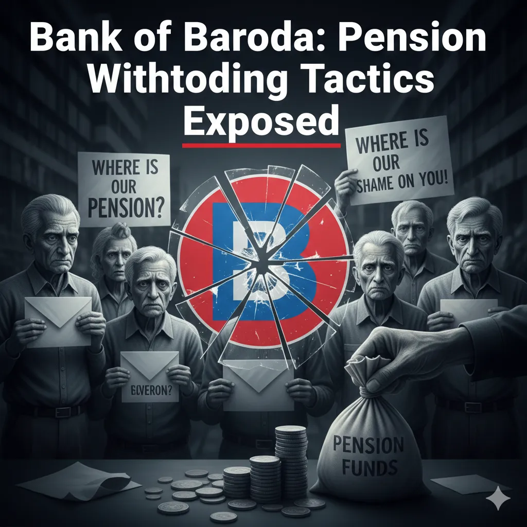 Bank of Baroda: Pension Withholding Tactics Exposed