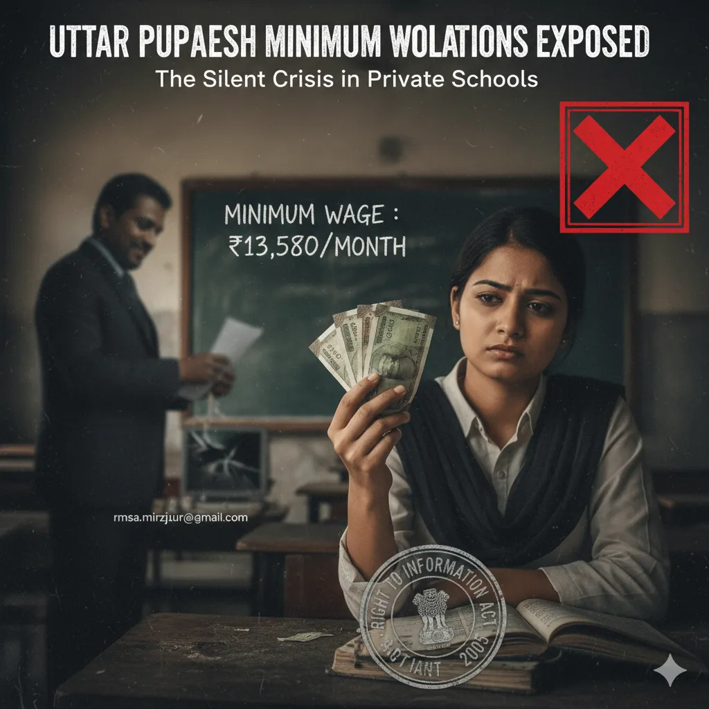 Uttar Pradesh Minimum Wage Violations Exposed
