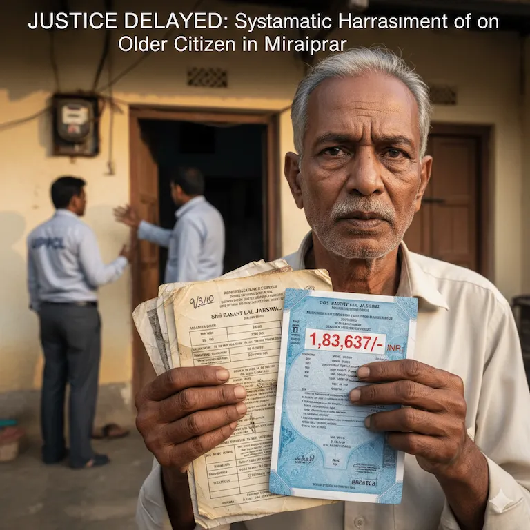 Systematic Harassment of Older Citizen in Mirzapur